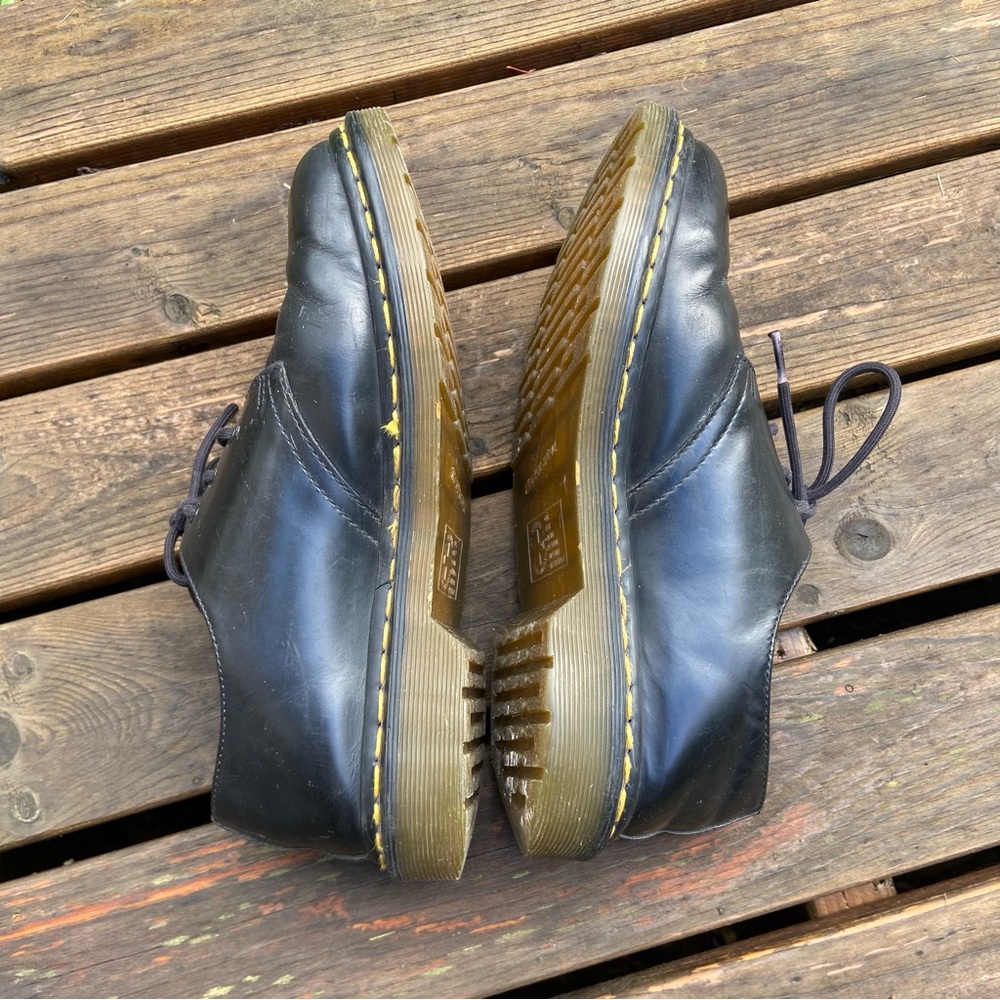 Dr. Martens 1461 Black Leather Oxford Shoes, Older Model, EU 39/US 8